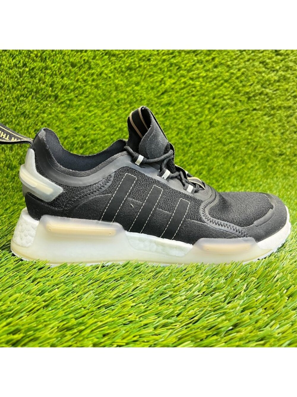 Adidas NMD_V3 Womens Size 7.5 Black White Walking Running Shoes Sneakers